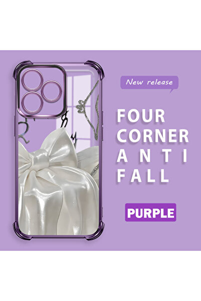 ucuc غطاء حماية من السيليكون الشفاف المقاوم للسقوط ومقوى بأربعة زوايا متوافق ...