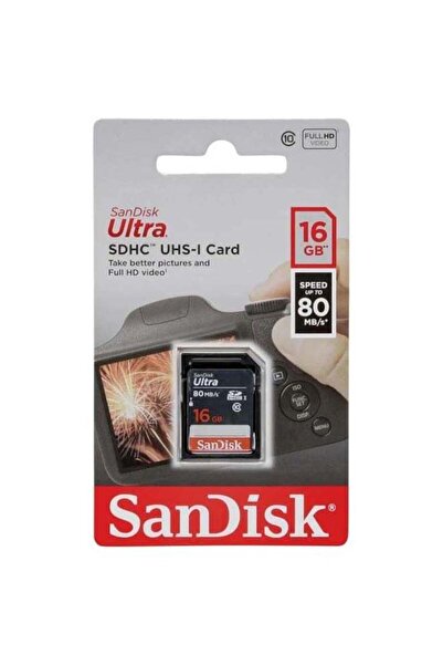 SanDisk Ultra SDHC Memory Card 80MB/s