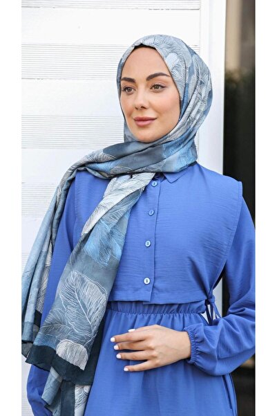 locella Desenli Kraş Şal Siyah-5