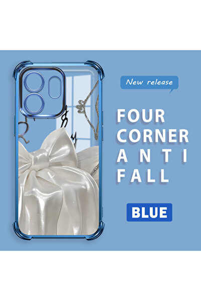 ucuc حافظة من السيليكون الشفاف المقاوم للسقوط ومدعمة بأربعة زوايا متوافقة مع ...