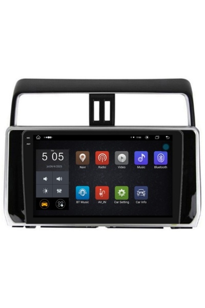 Piloton Navigation for Toyota Land Cruiser Prado J15 (after 2009) — 2K, 8GB R...