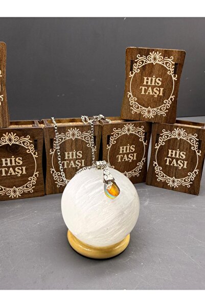 VURAL BİJUTERİ Kutulu His Taşı Kolye