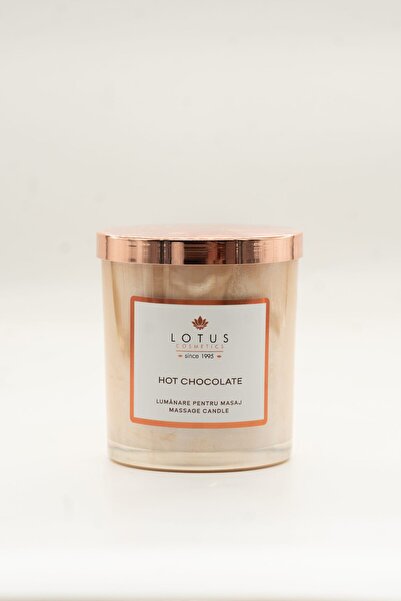 Lotus Cosmetics Warm Massage Butter Candle "Hot Chocolate"
