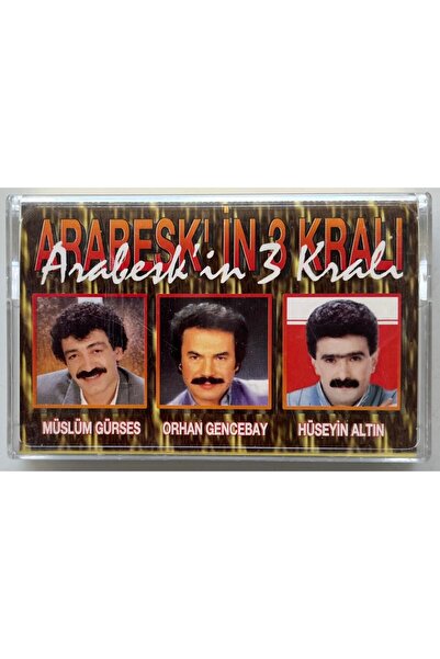 tutku müzik 3 ملوك الأرابيسك، مولوم جوريس، أورهان جينسيباي، حسنين، كاسيت ذهبي...