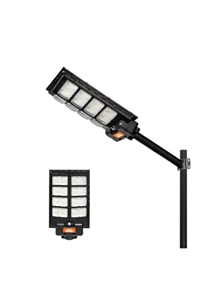 modi كشاف شارع بالطاقة الشمسية 400 واط 8 عدسات مقاوم للماء IP65 لون الإضاءة اصفر