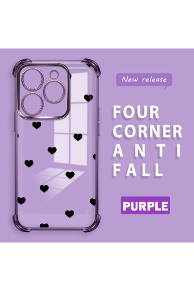 ucuc حافظة من السيليكون الشفاف مضادة للسقوط ومتوافقة مع هاتف Infinix Smart 8/...