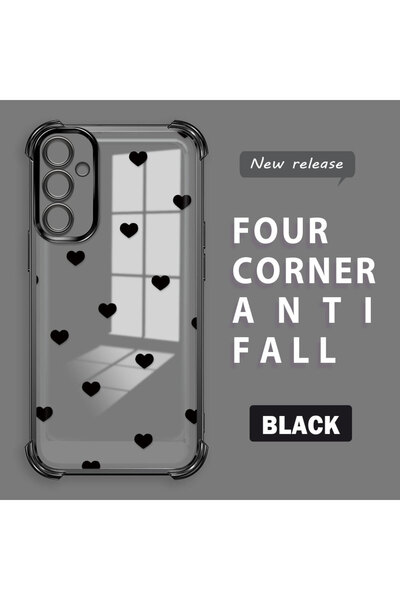 ucuc حافظة سيليكون شفافة مضادة للسقوط متوافقة مع هاتف سامسونج جالاكسي A34