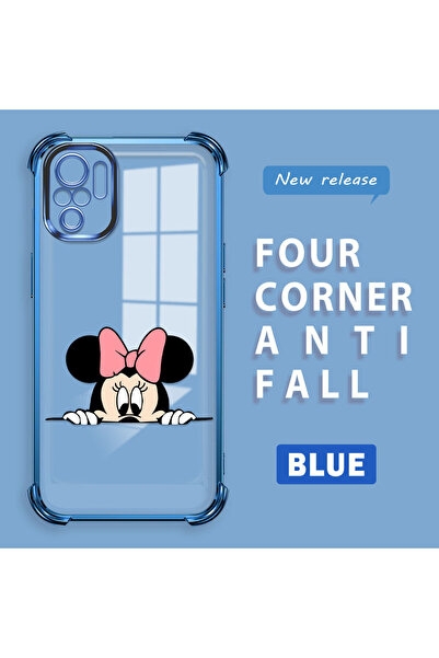 ucuc حافظة شفافة متوافقة مع هاتف Xiaomi Redmi Note 10 مصنوعة من السيليكون بأر...