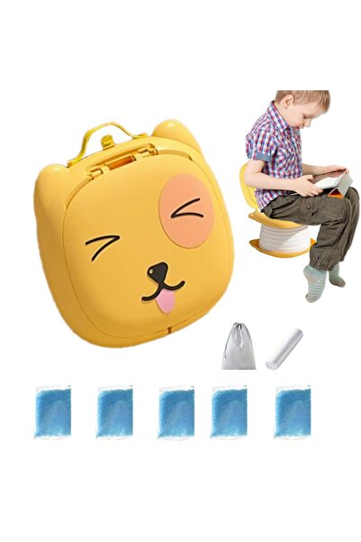 PROUDANKA Portable children's potty, multifunctional, 3-in-1, seat, footrest,...
