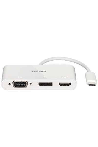 D-Link Προσαρμογέας DUB-V310 3 σε 1, τύπου USB-C σε HDMI/VGA/DisplayPort