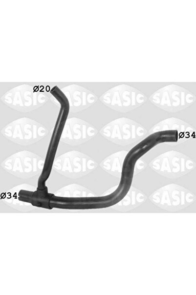 SASIC Furtun Radiator Inferior Stanga Opel Vectra B 2000-2003