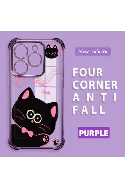 ucuc جراب شفاف مضاد للسقوط متوافق مع تكنو سبارك 20/20C بتصميم سيليكون سميك بأ...