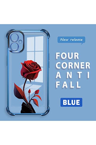 ucuc حافظة سامسونج جالاكسي A04e المتوافقة مع السيليكون الشفاف ذات أربعة زوايا...