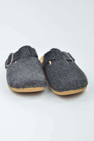 NADİR Felted Closed Buckle Men's Slippers