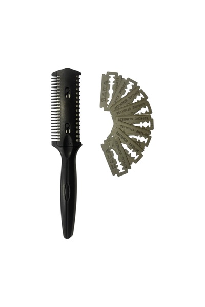 Croc SU03 Jiletli Tarak - Saç Kesim Usturası + 10 Adet Jilet Hediye