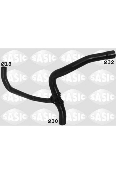 SASIC Lower Radiator Hose Left Dacia Logan/Sandero Renault Sandero/Stepway 1