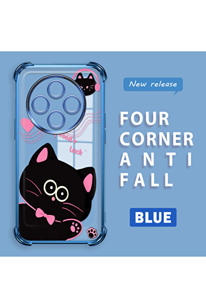 ucuc جراب شاومي ريدمي 14C متوافق ومضاد للسقوط بتصميم شفاف وسميك من السيليكون ...