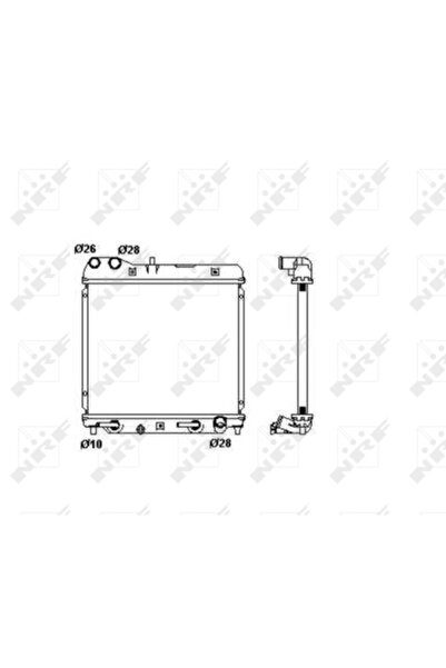 NRF Radiator Racire Motor Honda Jazz 2 2002-2008