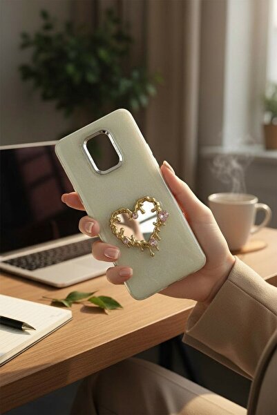 batuteknoloji Xiaomi Redmi Note 9 Pro-Note 9S Aynalı Taşlı Fiyonklu Kabartma ...