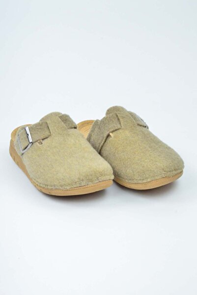NADİR Felted Closed Buckle Men's Slippers
