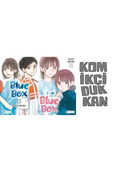 Akıl Çelen Kitaplar Blue Box - Mavi Kutu 1-2 manga seti (2 kitap) ayraç hediyeli
