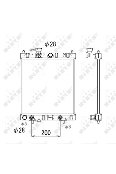 NRF Radiator Racire Motor Nissan Micra 2