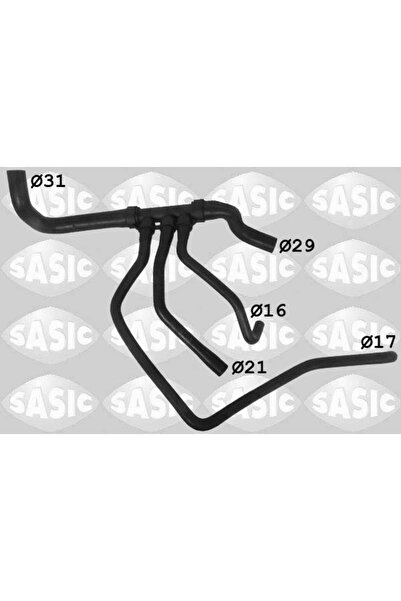 SASIC Radiator Hose Lower Left Opel Movano A Bus/Movano A Bodywork Renault Ma...
