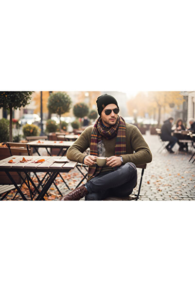 SİSTEM PELUŞ Men's Slim Fit Beret – Modern Casual Comfortable, Suitable for A...