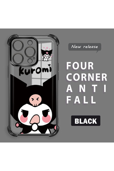 ucuc حافظة مضادة للسقوط مصنوعة من السيليكون الشفاف السميك بأربعة زوايا متوافق...