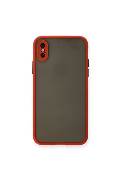 NewFace Iphone x case montreal silicone cover - red