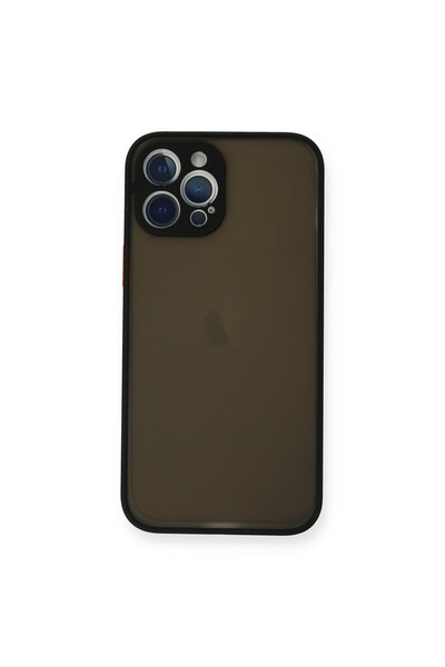 NewFace Iphone 12 pro max case montreal silicone cover - black