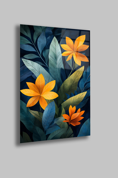 gxe.art Plante botanice tropicale |   Placă de sticlă temperată de 4 mm |   I...