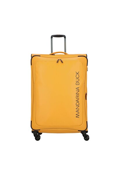 Mandarina Duck Eco Coated Car mit 4 Rädern – XL 83 cm Dehnfalte