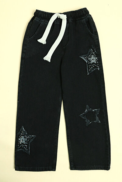 Fulla Moda Kupite Na vezivanje Star Vezena pantalone za devojčice