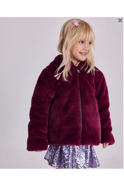 Tuc Tuc KıZ çocuk Kürk Mont