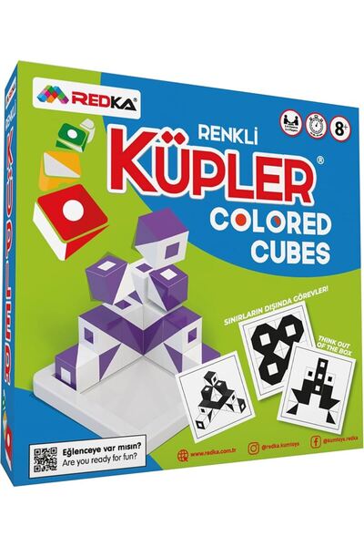 Redka Akıl Oyunları RENKLİ KÜPLER Qbitz