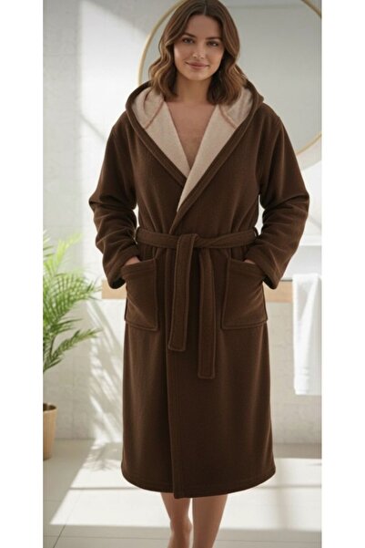 delfin Şapkalı Pamuklu Bornoz | Ultra Yumuşak & Emici | Ev, Spa, Otel Konforu