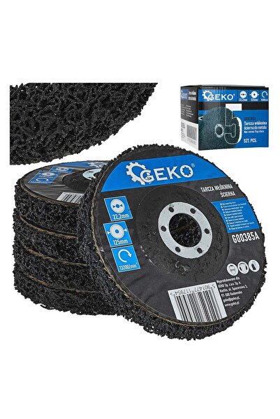 GEKO ΔΊΣΚΟΣ ΚΑΘΑΡΙΣΜΟΎ CLEAN&STRIP 125X22.2MM ΓΙΑ ΜΈΤΑΛΛΟ ΑΝΟΞΕΊΔΩΤΟ ΧΆΛΥΒΑ Κ...