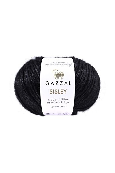 Gazzal Sisley 58% lână merino 42% viscoză – 50 g 105 m fire de tricotat lucioasă-5716-1 BUC.