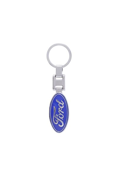 Generic Zinc Ford Logo Keychain
