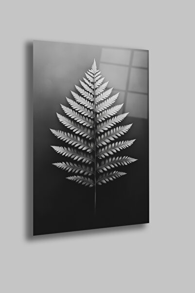 gxe.art Fernă botanică de epocă |   Placă de sticlă temperată de 4 mm |   Imp...