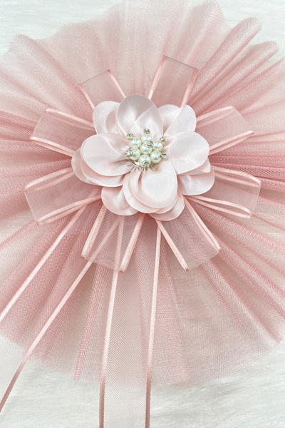 ZEYMERADE زينة عربة الزفاف مع بروش، قطعة واحدة، هدية للعروس والعريس، زينة للخطوبة والزفاف، عربة العروس، زينة للحفلات