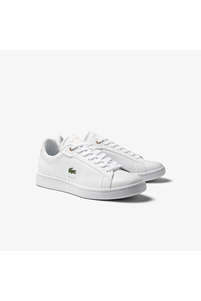 Lacoste Carnaby Pro BL Kadın Beyaz Sneaker (Dar Kalıp 1 Beden Büyük Alınız)