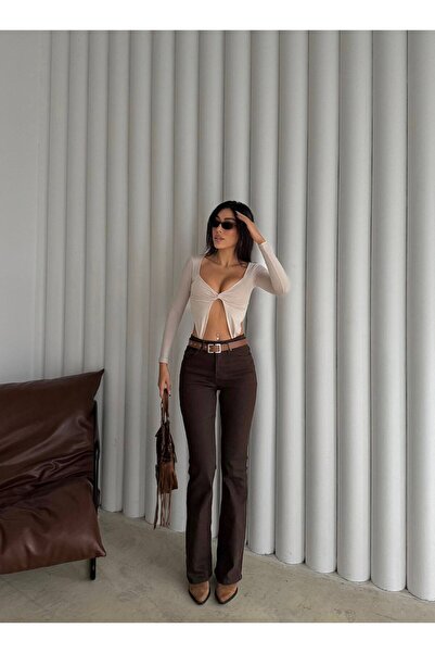 gm parla kahverengi kot pantolon