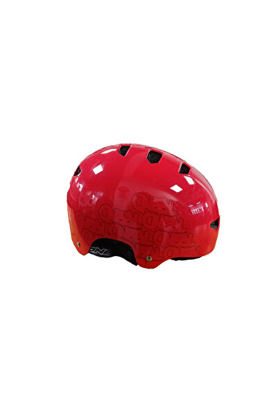 O'NEAL Dirt Lid Red-L Bicycle Helmet, with Replacement Inserts