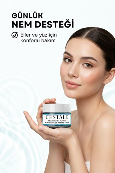 C'ESTALE Nemlendirici El & Yüz Kremi 50 ml