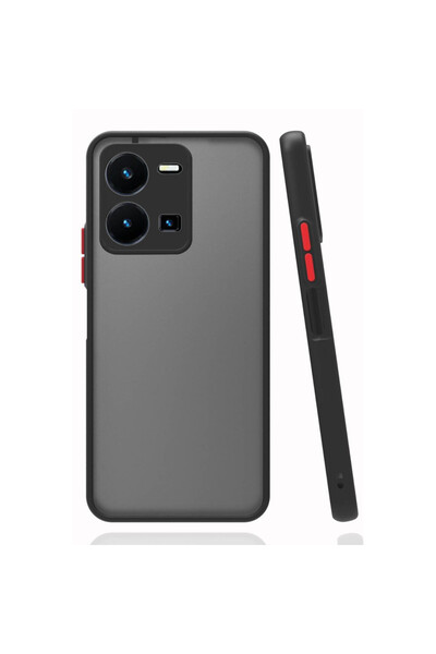 NewFace جراب Vivo Y22S غطاء سيليكون مونتريال - أسود