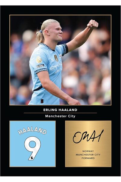 ALAYRA International صورة مطبوع موقعة بحجم A3، هدية مثالية لعشاق الرياضة، مقا...