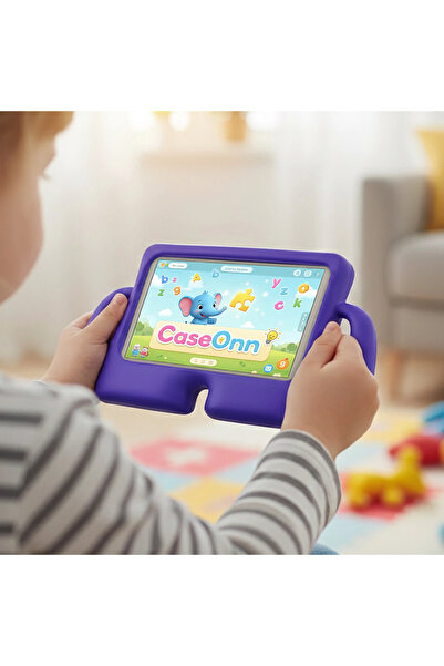 CaseOnn حافظة لينوفو تاب M11 مع أكمام حماية من السيليكون باللون الأرجواني من ...