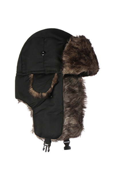 EFAYN.RO Caciula de barbati, prindere in doua moduri, model calduros cu urech...